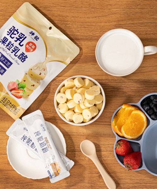 駝乳果粒乳酪——草莓酸奶味